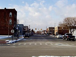 Downtown Looking Up 1-6-04